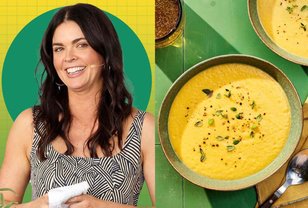 La soupe de courge musquée de Katie Lee Biegel est "si facile".