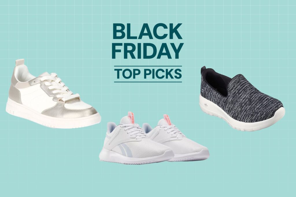 Meilleures offres de chaussures de marche confortables Walmart Black Friday