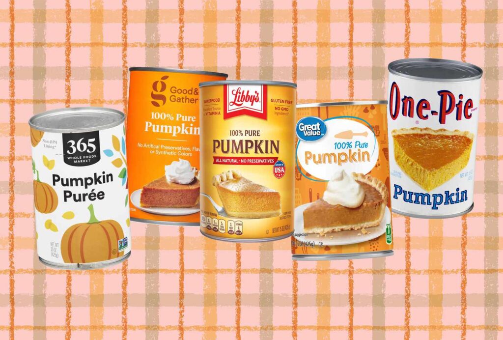 Nous avons testé 7 marques de purée de citrouille en conserve et celle-ci était la meilleure.