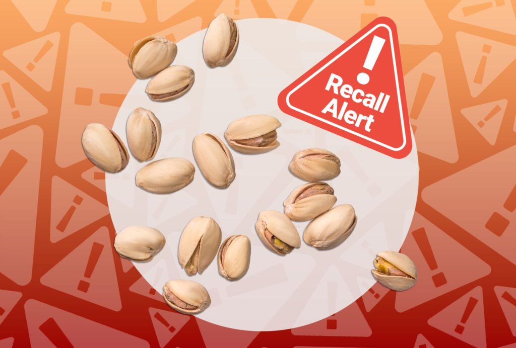 Pistaches rappelées au Canada en raison d'un risque de salmonelle