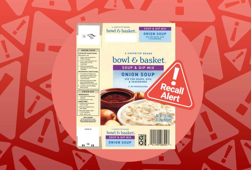 ShopRite rappelle des mélanges à soupe - voici ce qu'il faut savoir