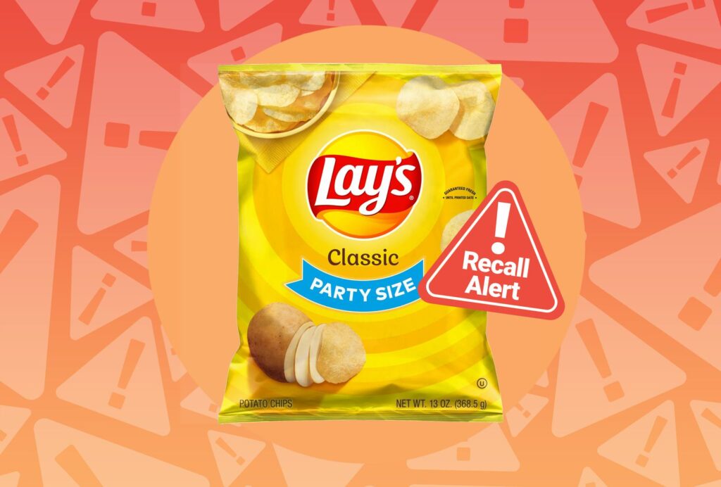 Les chips Lay's sont rappelées en ce moment même
