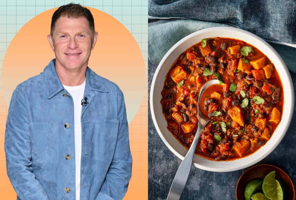 Bobby Flay vient de partager sa recette de chili riche en protéines Bobby Flay vient de partager sa recette de chili riche en protéines