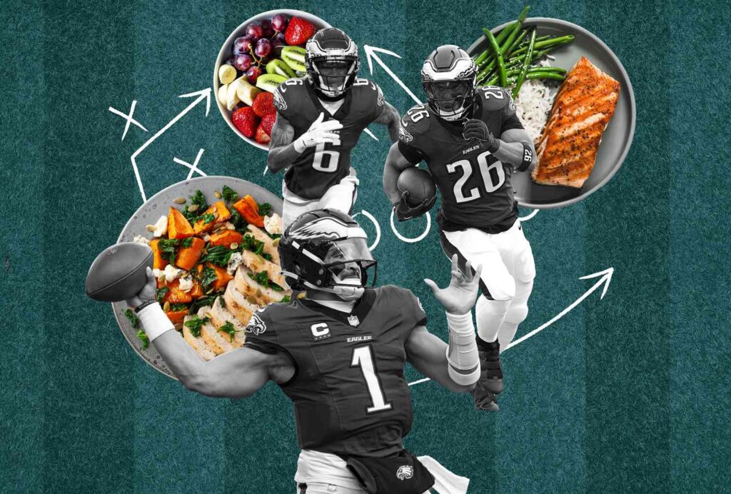 Ce que mange un joueur des Philadelphia Agles en une journée