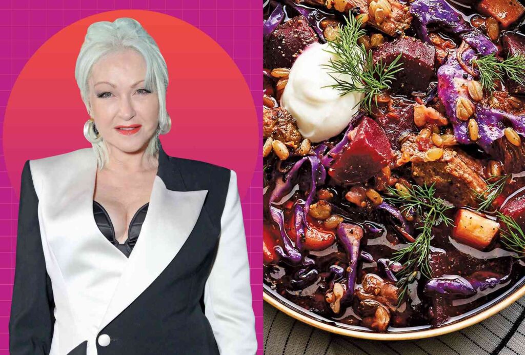 Cyndi Lauper a partagé la soupe végétarienne qu'elle prépare à chaque fois