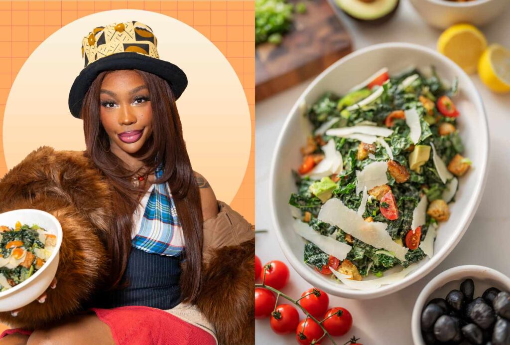 SZA dit que c'est sa salade préférée