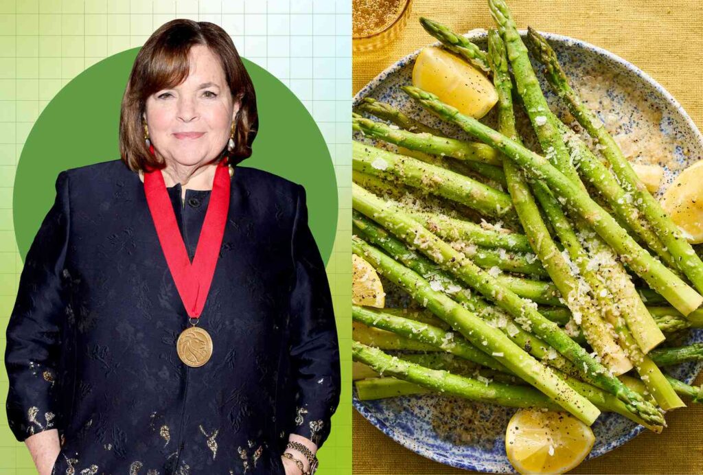 Comment préparer les asperges Cacio e Pepe d'Ina Garten ?