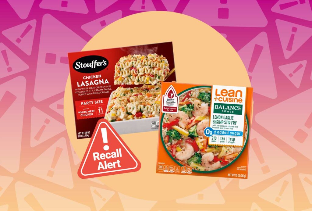 Des plats surgelés vendus chez Walmart sont rappelés dans tout le pays