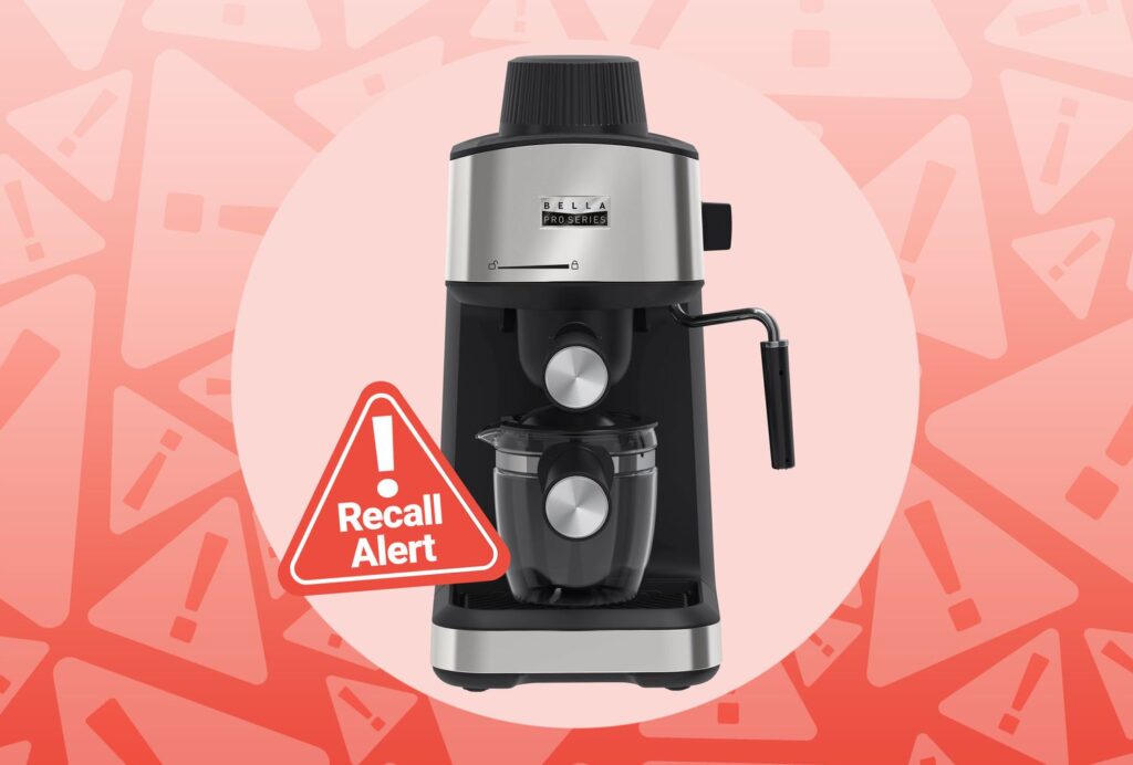 Plus de 12 000 machines à expresso rappelées dans tout le pays Plus de 12 000 machines à expresso rappelées dans tout le pays