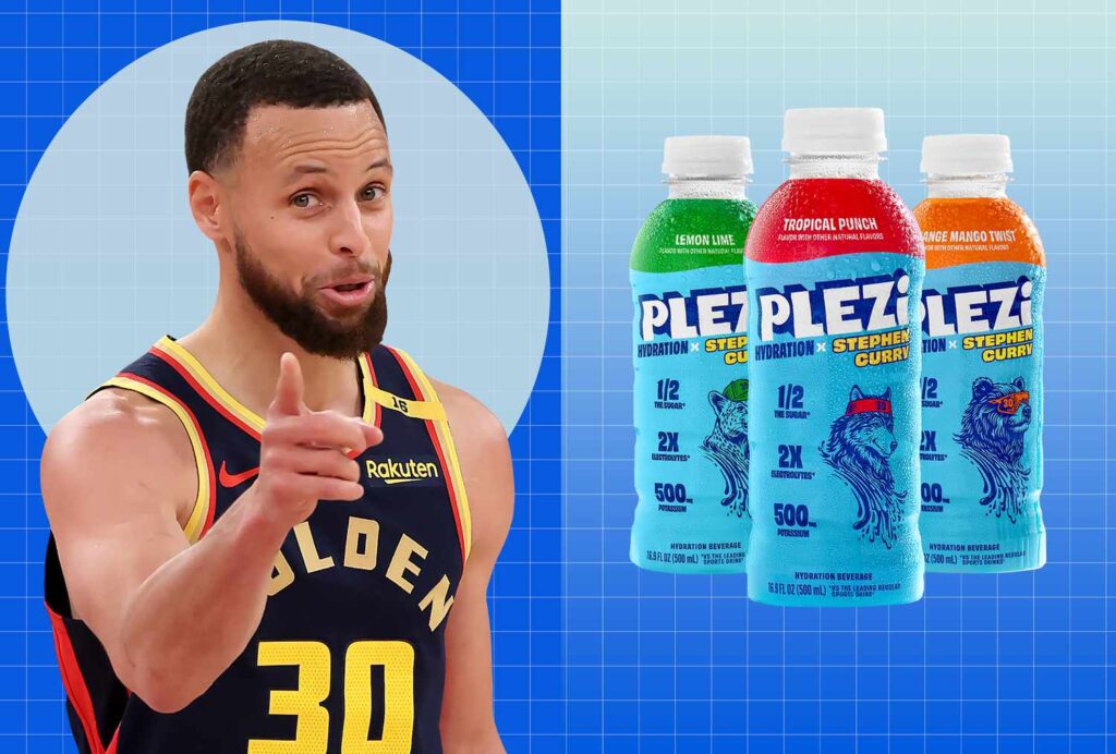 Stephen Curry lance des boissons pour sportifs sans sucre ajouté Stephen Curry lance des boissons pour sportifs sans sucre ajouté