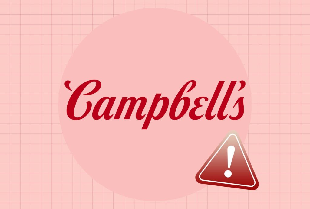 Alerte sanitaire sur les soupes Campbell en raison d’une contamination Alerte sanitaire sur les soupes Campbell en raison d'une contamination