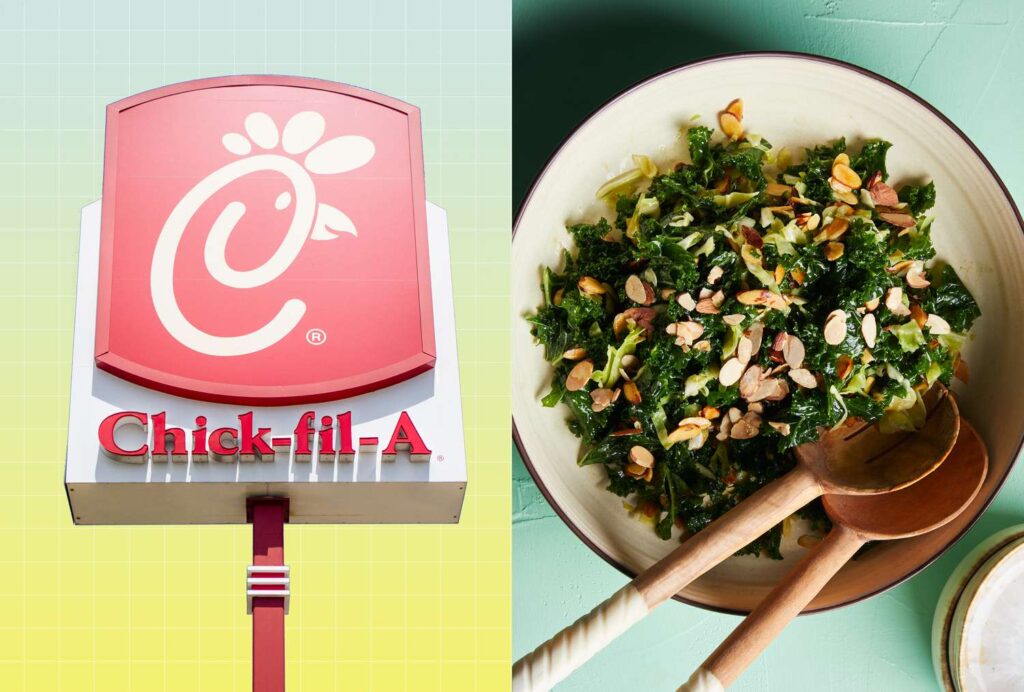 Cette salade de Chick-fil-A-A est mon déjeuner préféré Cette salade de Chick-fil-A-A est mon déjeuner préféré