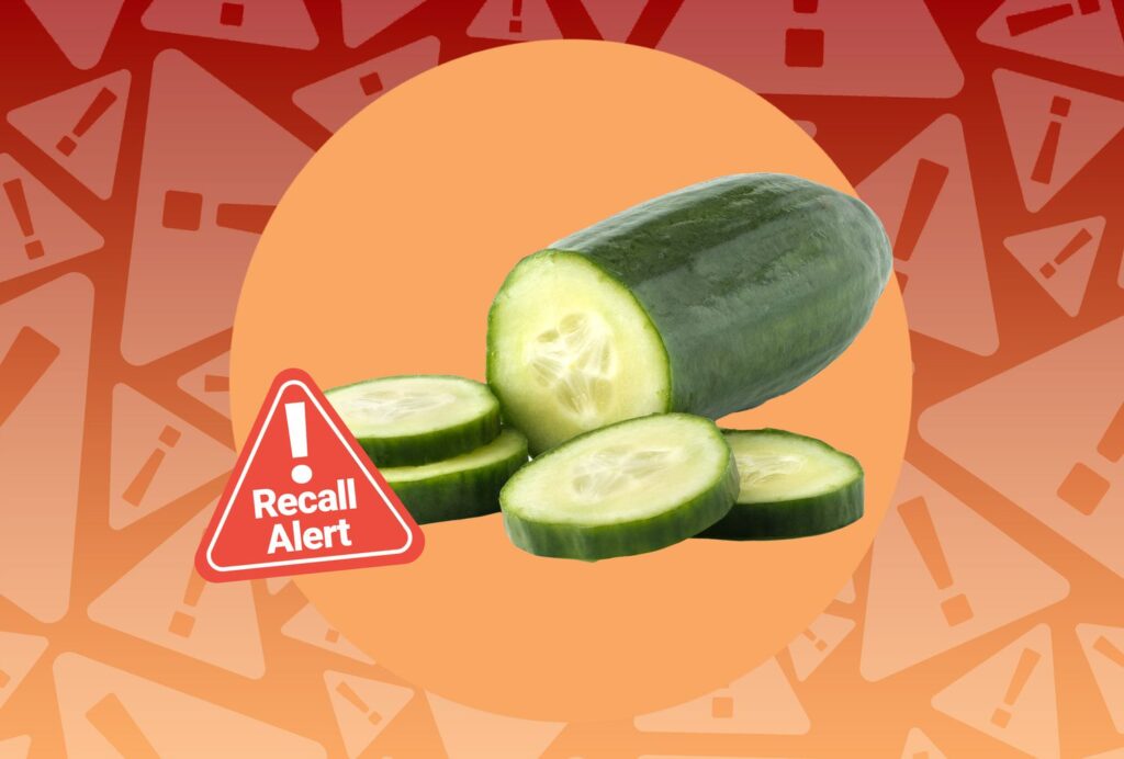 Cucumbers rappelé pour l'épidémie de salmonelles à plusieurs états Cucumbers rappelé pour l'épidémie de salmonelles à plusieurs états