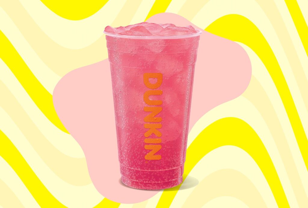 Nous avons manifesté la nouvelle saveur de boisson de Dunkin