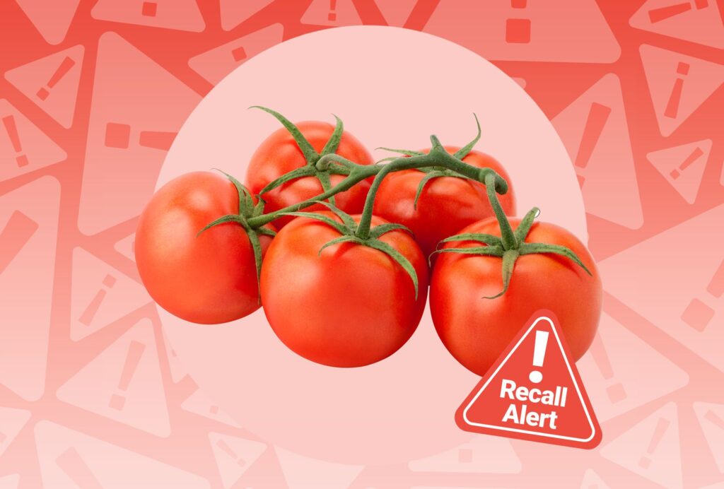 Rappel de tomates en raison d’une éventuelle contamination par des salmonelles Rappel de tomates en raison d'une éventuelle contamination par des salmonelles