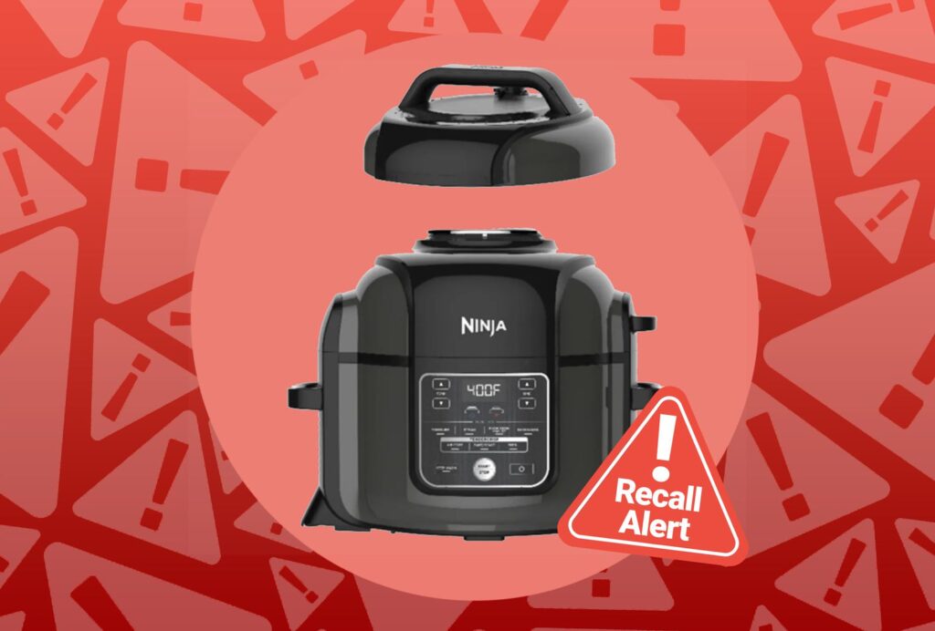 Rappel des autocuiseurs Ninja pour risque de brûlure Rappel des autocuiseurs Ninja pour risque de brûlure