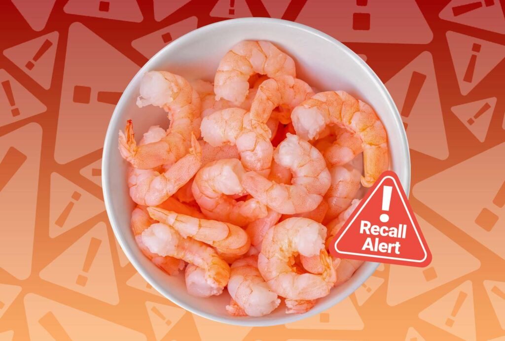 Les crevettes se sont rappelées à l'échelle nationale en raison du risque de Listeria Les crevettes se sont rappelées à l'échelle nationale en raison du risque de Listeria