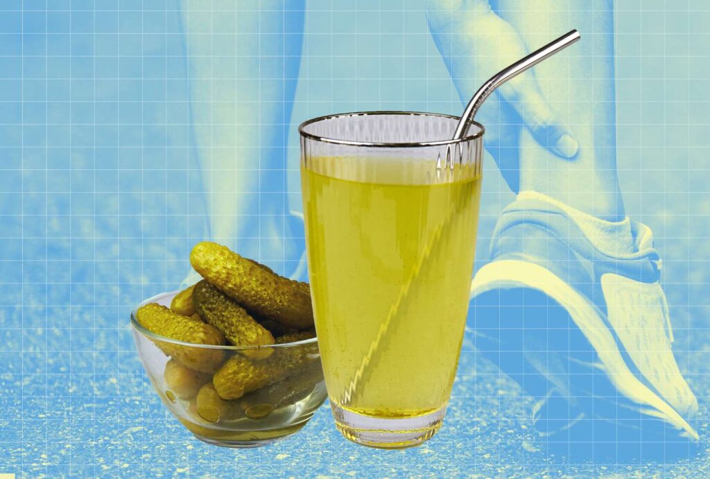 La consommation de jus de cornichon aide-t-elle avec les crampes musculaires?