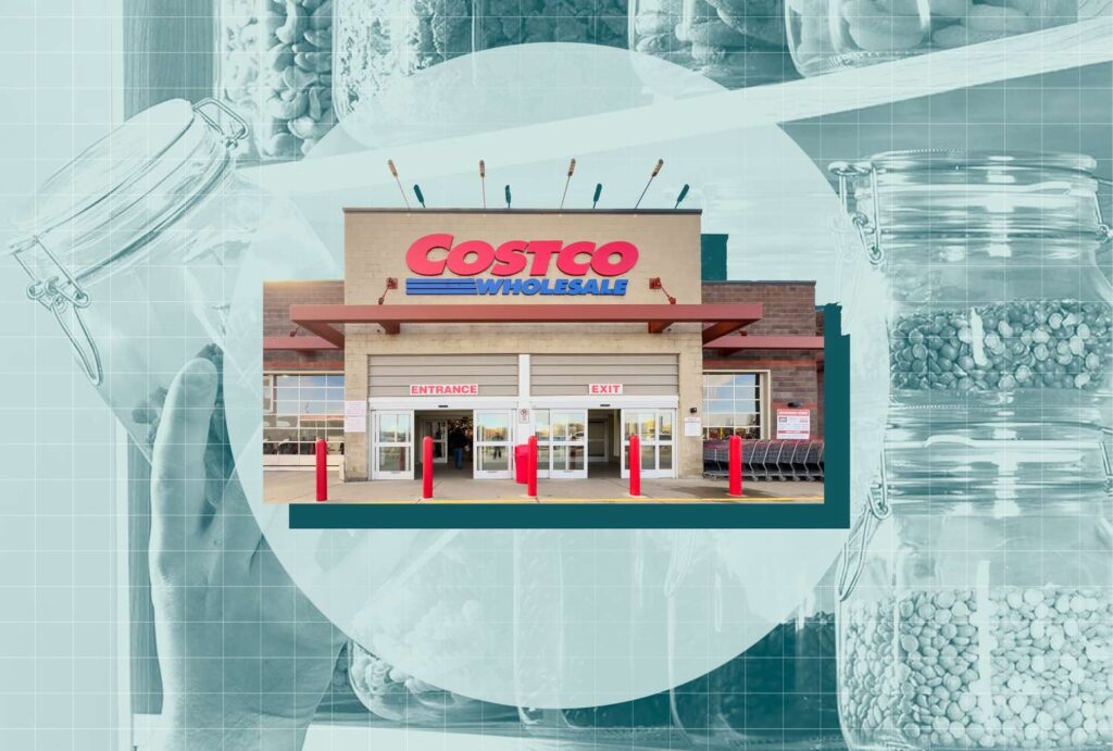 Organisateurs de cuisine pour les achats en vrac à Costco