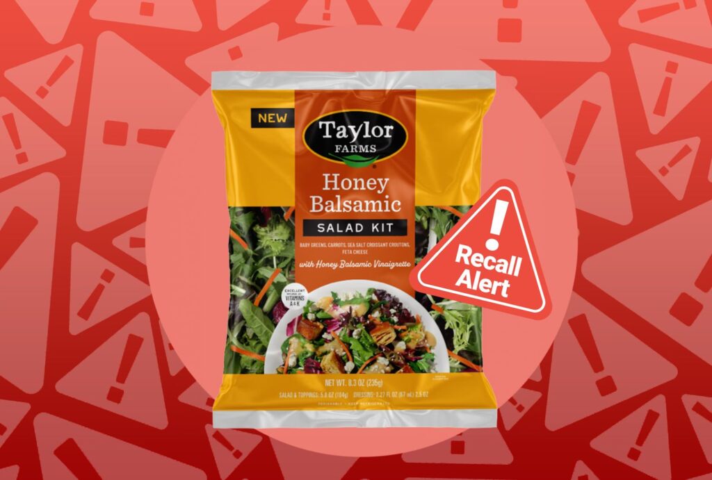 Walmart vient de rappeler un kit de salade populaire