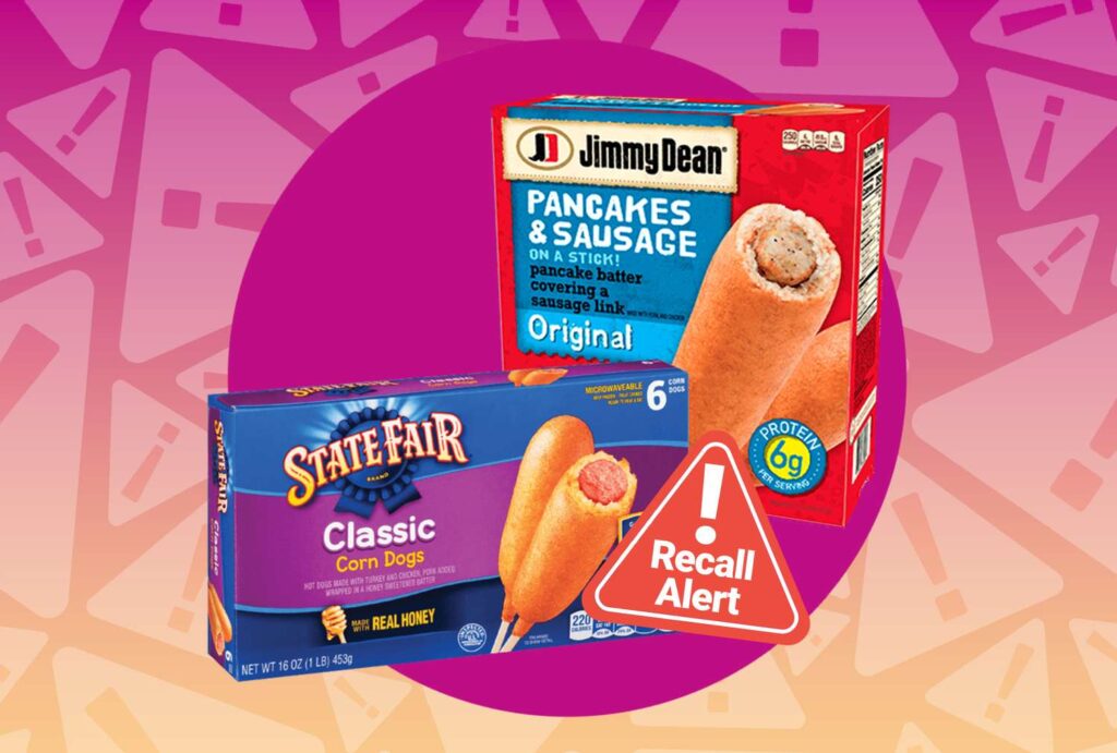 58 millions de livres de produits de saucisse rappelés à l'échelle nationale
