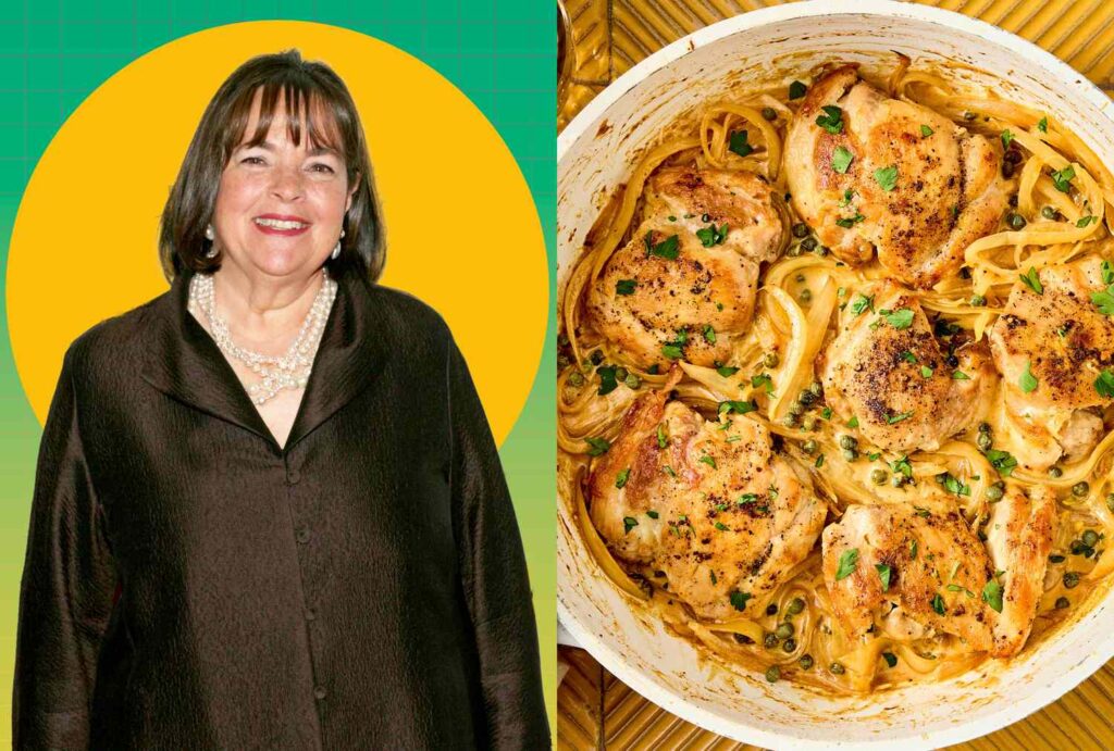 Le poulet à la moutarde crémeux d'Ina Garten est si facile
