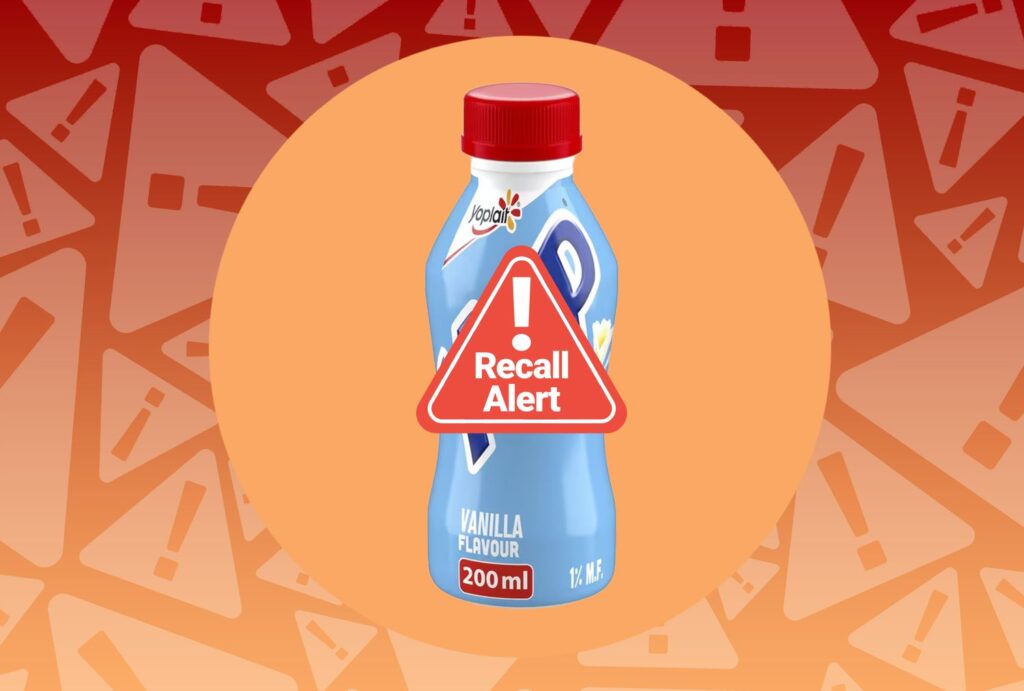 Yoplait vient de rappeler du yaourt en raison d'une contamination