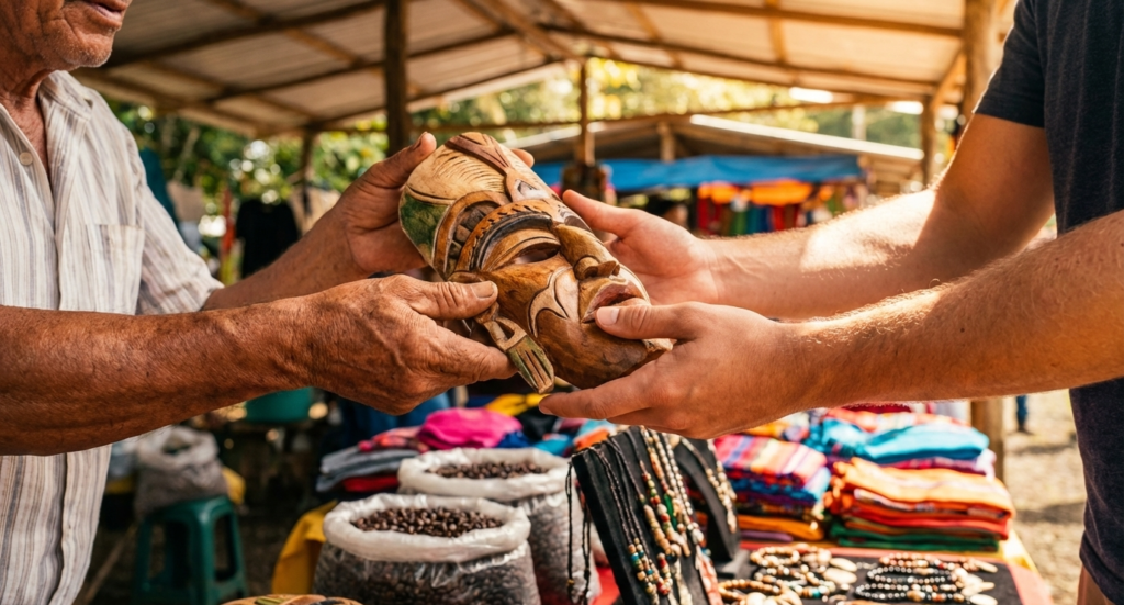 Shopping festif au Costa Rica : marchés, artisanat et où trouver des cadeaux authentiques de décembre