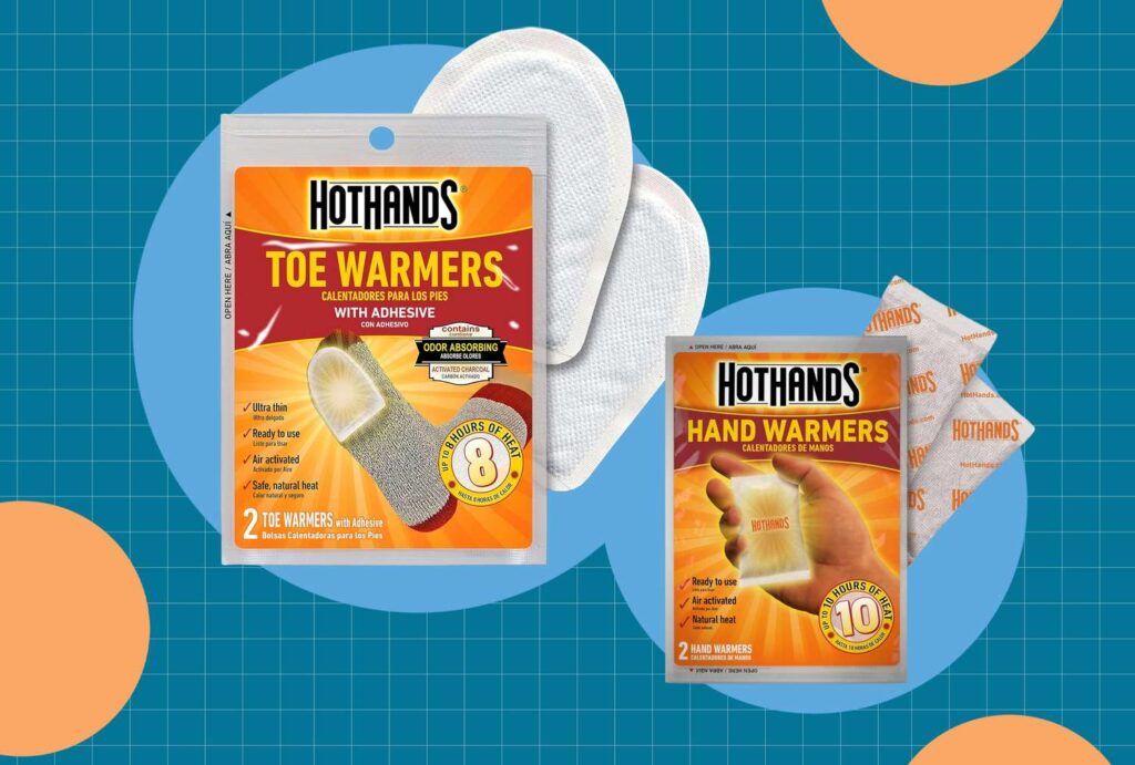 Je ne skie jamais sans ces chauffe-orteils et ces chauffe-mains