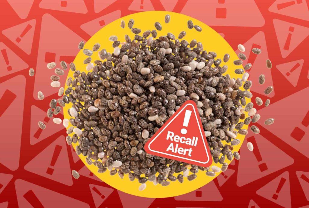 Rappel de graines de chia au Canada en raison de la salmonelle