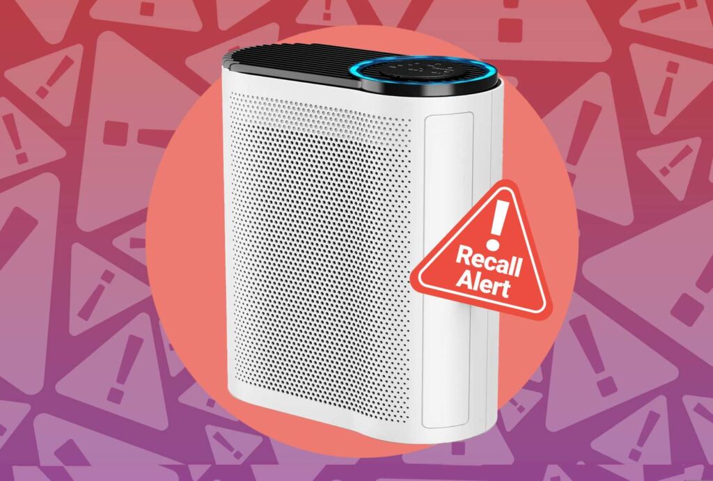 Plus de 190 000 purificateurs d’air rappelés dans tout le pays Plus de 190 000 purificateurs d’air rappelés dans tout le pays