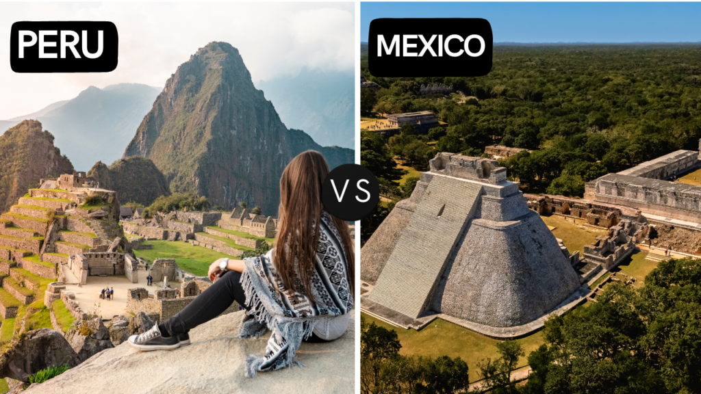 Pérou vs Mexique : quelle destination dois-je visiter ?