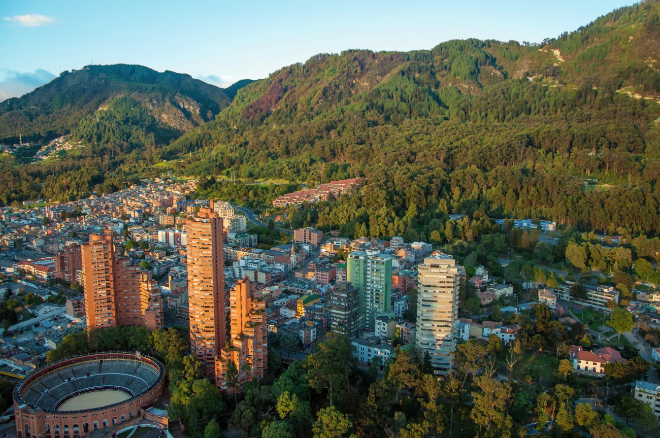 Bogota et la cordillère des Andes