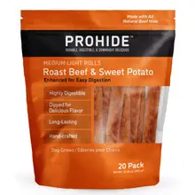 Product image of ProHide VP Medium Light Rolls—Roast Beef & Sweet Potato (20 count)