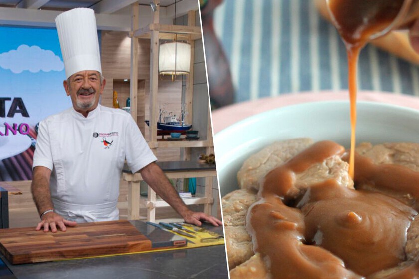Karlos Arguiñano, cuisinier : "L'authentique sauce espagnole pour ragoûts et viandes est préparée avec 500 ml de bouillon noir et une cuillère à soupe de farine"