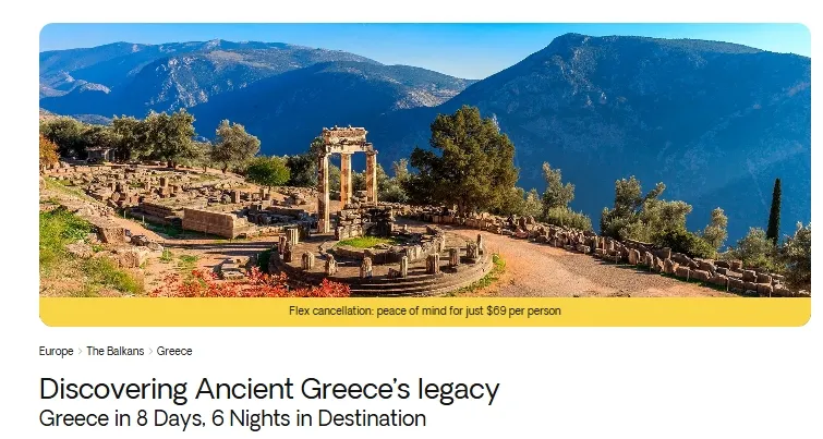 Visite à la découverte de l'héritage de la Grèce antique