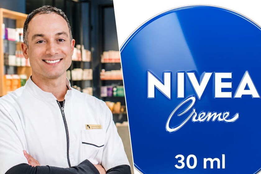 Eduardo Senante, pharmacien : "Le bleu Nivea est une crème très occlusive et, par conséquent, lorsque nous avons un coup de soleil, ce n'est pas une bonne idée d'appliquer une telle crème occlusive au début."