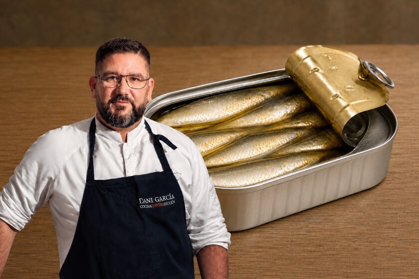 La nourriture en conserve est encore meilleure si vous la servez comme Dani García : avec de la mayonnaise, du jus de citron vert et du pain grillé.