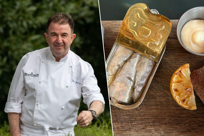 Martín Berasategui, chef : "Si vous mélangez des sardines avec de l'huile, du fromage, des feuilles de persil, que vous les écrasez et que vous ajoutez de l'huile, vous allez halluciner."