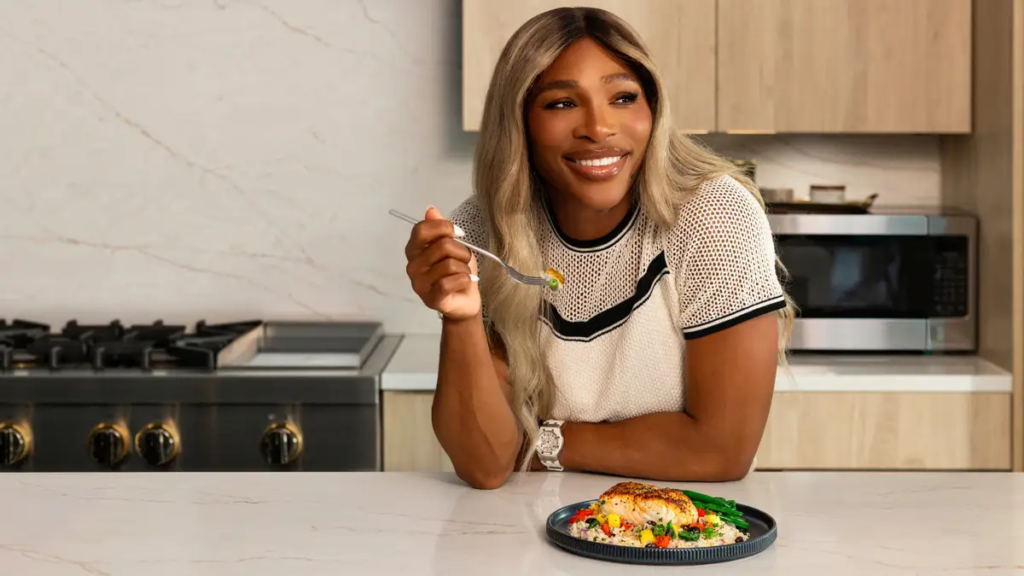 Mangez comme Serena Williams : 50 % de réduction sur les repas Factor et légumes verts gratuits