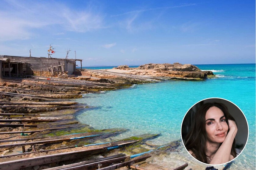 L'impressionnant refuge d'Eugenia Silva pour passer l'été : d'énormes falaises sur les eaux turquoise de la Méditerranée