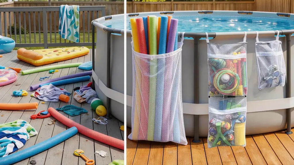 5 astuces intelligentes de rangement pour la piscine afin de rester organisé toute l’année 5 astuces intelligentes de rangement pour la piscine afin de rester organisé toute l'année