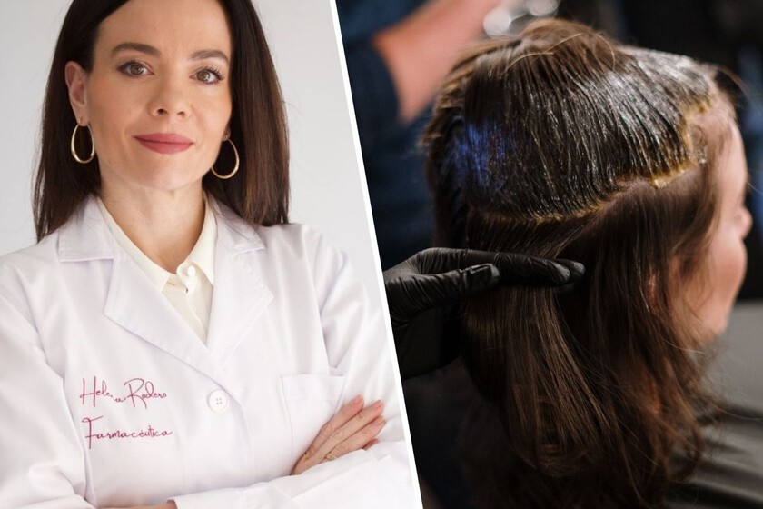 Helena Rodero, pharmacienne : "Lorsque vous couvrez des cheveux gris à la maison, vous n'avez pas besoin de faire glisser le produit, la teinture doit se déposer et bien saturer les racines."