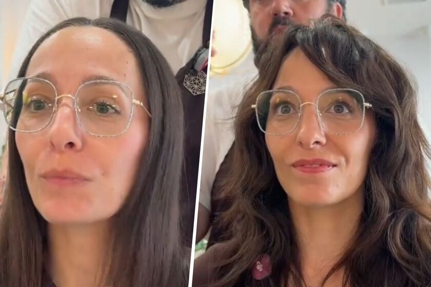 Nous avons ici l’exemple parfait de ce qu’une coupe de cheveux stratégique peut faire pour des cheveux fins et plats.