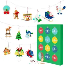 Product image of KiwiCo Mechanical Ornaments Advent Calendar