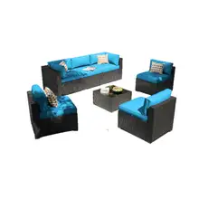 Product image of Aoxun 7-Piece Outdoor Sectional Sofa Set