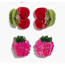 Product image of Jenny Lemons Micro Berry Basket Hair Claw Clip Set
