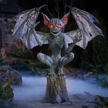 Product image of Home Accents Holiday 5.5 ft. Wicked Woods Animated LED Evil Pixie