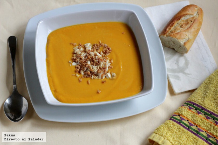 Crème anisée de potiron rôti, carotte et pomme de terre, la recette idéale pour un dîner quand il fait froid