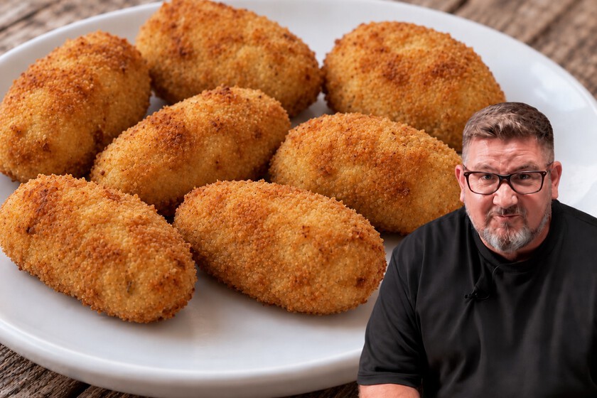 Dani García, chef, explique comment préparer les croquettes de jambon les plus délicieuses : « Il faut mélanger la béchamel avec 75 grammes de fromage à la crème"